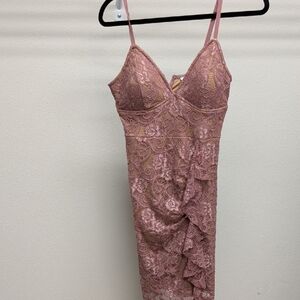 G by Guess Pink Lace Chemise